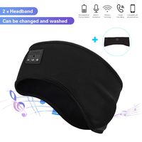 Manfiter Sleep Headphones, Sports Sleep Headband 2 in 1 Sports Sweatband Wireless Bluetooth V5.0 Noise Cancelling Headband Headphones with Ultra-Thin HD Stereo Speakers for Jogging,Yoga,Side Sleepers