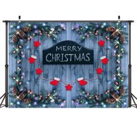 edited Portable Print Christmas Style Collapsible Photography Background for Shooting Backgrounds