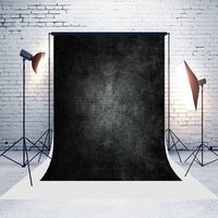 5ft(W) x7(H) Valentine's Day Backgrounds Black Abstract Baby Shower Wedding Birthday Party Decorations Microfiber Photo Backdrop Studio Props