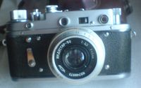 ZORKI-2C USSR Soviet Russian rangefinder Copy Leica Film Camera w/th Lens industar-50