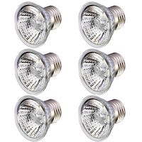 OTO 75W UVA(97%) &UVB(3%) Sun Lamp Sunbathe Reptile Lizard Lamp Pet Coop Heater Reptile Chicken Turtle Brooder 6 Pack Heat lamp
