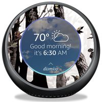 MightySkins Skin Compatible with Amazon Echo Spot - Artic Camo | Protective, Durable, and Unique Vinyl Decal Wrap Cover | Easy to Apply, Remove, and Change Styles | Made in The USA
