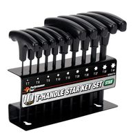Performance Tool W80276 T-Handle Star Set, 10-Piece
