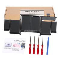 SWEALEER Compatible A1493 A1502 Battery if Applicable Apple MacBook Pro 13" inch Retina Late 2013 Mid 2014 Replacement for ME864LL/A ME866LL/A Core i5 2.4 2.6 i7 2.8 020-8146 [11.34V 71.8WH A1493]