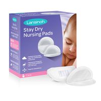 Lansinoh Stay Dry Disposable Nursing Pads for Breastfeeding, 36 count