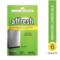 Affresh W10282479 Dishwasher Cleaner, 1 Pack, Yellow