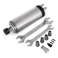 Mophorn Water Cooled Spindle Motor 220V 2.2KW CNC Spindle Motor ER20 Water Cooled Motor Spindle Engraving Milling Grind (2.2KW spindle motor)