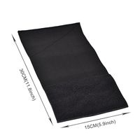 TFY Vehicle Headrest Extension Hook & Loop Fastening Tape Strap (Black) - Accessory for TFY Car Headrest Mount