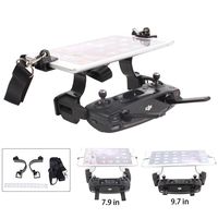 Drone Fans Mavic Pro Spark Remote Controller 7.9in 9.7in Tablet Support Bracket Tablet Clamp with Dual Rings Won't Block Screen Black