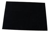 Premium quality suede sheets 8.5"x12" with super-strong self-adhesive backing. Ideal for making peel-and-stick (self-stick, stick-on) soles for dance shoes, various colors. [SUEDE-DIY-black].