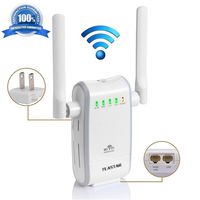 300Mbps WiFi Router Repeater Mini Portable Wireless Range Extender Hotspot Access Point AP Signal Booster Amplifier High Speed Network Router AP Client Bridge Repeater Modes with WPS