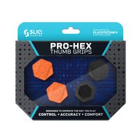 Sliq Gaming PS4 Pro-Hex Thumb Stick Grips - Playstation 4