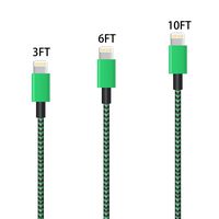 iPhone Charger Cable 3FT 6FT 10FT 3Pack MFI Certified Charging Cable USB Syncing Data and Nylon Braided Cord Charger Compatible iPhone XR XS X 11 10 8 Plus 7 Plus 6s Plus 6 Plus 5s 5 SE iPad iPod Pro