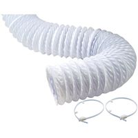 1307 VINYL VENT DUCT KIT (4 In × 5 Ft)
