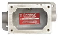 Appleton EDSC271-SA Mounting Body, Feed-Thru, 1 Gang, Aluminum, 3/4"