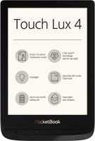 PocketBook e-Book Reader 'Touch Lux 4' (8 GB Speicher 15,24 cm (6 Zoll) E-Ink Carta Display Wi-Fi) in Obsidian Black
