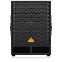 BEHRINGER Professional Active 500-Watt 15" Pa Subwoofer with Built-In Stereo Crossover Black, (VQ1500D)