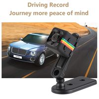 MUDEREK Car HD Mini Camera 360 Degree Video Recording Support TF 1pcs Hidden Cameras