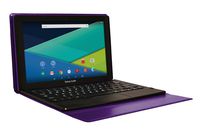 Prestige Elite 11Q [2-in-1] -11.6" IPS Quad-Core 32GB Android 5.1 Lollipop Tablet with Docking Keyboard Case Included - Purple
