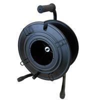 Audio2000'S ADC271B Heavy-Duty Portable All Metal Cable Reel/Cord Reel, Capacity: 722 feet of 6mm Cord