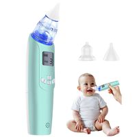 Baby Nasal Aspirator - Electric Nose Suction for Baby - Automatic Booger Sucker for Infants - Battery Powered Snot Sucker Mucus Remover for Kids Toddlers