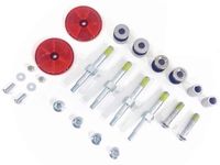 Detachable Docking Hardware Kit For Harley Davidson Heritage Softail Classic FLSTC Saddlebags Quick Release Passenger Sissy Bar Backrest 2003-2017 Refer 53931-03A for 53815-00A Sideplates Detachables