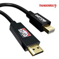 Gator Cable Mini DisplayPort to HDMI Cable 10 FT - Mini DP Thunderbolt to HDMI Adapter