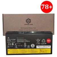 JIAZIJIA 00HW030 Laptop Battery Replacement for Lenovo ThinkPad P70 P71 Series Notebook 78+ SB10F46468 01AV451 4X50K14092 Black 15V 96Wh 6400mAh