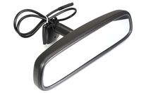 BOYO VTM43TC - Replacement Rear-View Mirror with 4.3" TFT-LCD Backup Camera Monitor and Temperature/Compass Display