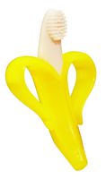 Baby Banana - Yellow Banana Toothbrush, Training Teether Tooth Brush for Infant, Baby, and Toddler