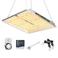 MARS HYDRO TS 1000W Led Grow Light 3x3ft Sunlike Full Spectrum IR Grow Lamps for Indoor Plant Commercial LED Grow Hydroponic Growing Light with Updated 342 LEDs Dimmer Thermometer Hygrometer Timer