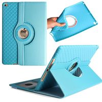 iPad 2/3/4 Case,Dream Wings 360 Degrees Rotating Multi-Angle Viewing Stand with Card Slots Slim Detachable Cover for Apple iPad 2 / iPad 3 / iPad 4 9.7 inch Tablet (iPad 4/iPad 3/iPad 2,Light Blue)