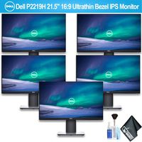 Dell P2219H 21.5" 16:9 Ultrathin Bezel IPS Monitor - 5 Pack