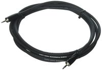 Roland 10ft Interconnect Cable, 3.5mm TRS-3.5mm TRS, Balanced, Black series (RCC-10-3535)