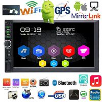 Binize 7 Inch Android 9.1 HD Quad-Core 2 Din Car Stereo Radio Multimedia Player NO-DVD GPS Navigation in-Dash Auto Radio Bluetooth/USB/WiFi DVR (2GB RAM+32GB ROM)