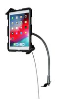 Car Mount, CTA Digital Quick-release Anti-Theft, Gooseneck Tablet Holder, No-Drill, Seat Rail Mount for Apple iPad Pro 12.9/ iPad Mini/iPad Air/Surface Pro 4/Galaxy Tab S3 & More