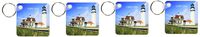 3dRose Lighthouse on Cape Cod in Massachusetts - Key Chains, 2.25 x 4.5 inches, set of 4 (kc_80839_2)