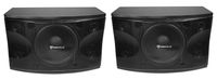 Pair Rockville KPS12 12" 1600w Speakers w/Wall Brackets for Restaurant/Bar/Cafe
