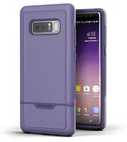 Encased Galaxy Note 8 Tough Case, Purple Rebel Armor Case for Samsung Galaxy Note 8 (Military Grade Protection)