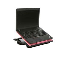 Mind Reader LTADJUST-PNK 8 Position Top Desk with Cushions, Monitor, Laptop Lap Holder, 11.12 D x 14. 75 W x 3 H, Pink Adjustable