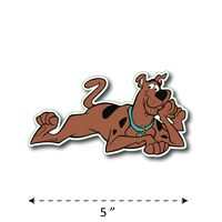 (TK-204) Scooby Doo - Waterproof Vinyl Sticker for Laptops Tablets Cars Motocycles Bicycle Skateboard Luggage Or Any Flat Surface (5")