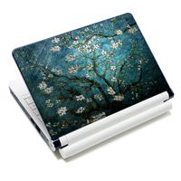 15.6 inch Laptop Notebook Skin Sticker Cover Art Decal Fits 13.3" 14" 15.4" 15.6" HP Dell Lenovo Apple Mac Asus Acer (Free 2 Wrist Pad Included) (Van Gogh Flower)