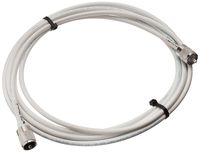 VHF Marine Radio Antenna Cable RF CB and AIS Mini-8 with PL-259 RG8x-W-PL259-15ft MPD Digital Made in The U.S.A. 15 Feet