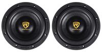 (2) Rockville W8K9D2 8" 2000 Watt Car Stereo Subwoofers Dual 2-Ohm CEA Subs