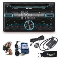 Sony WX-920BT Double-DIN Bluetooth & CD Receiver with SWI-RC Steering Wheel Interface & SXV300 SiriusXM Tuner