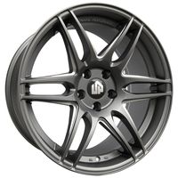 19" UP620 Staggered Wheels Set fits BMW in Matte GunMetal Milled Spokes 19x8.5 and 19x9.5 UP Wheels Rims 5x120 +35 +33 by Ultimate Performance Wheels