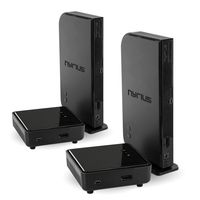 Nyrius Aries Home HDMI Digital Wireless Transmitter & Receiver for HD 1080p Video Streaming with IR Remote Extender (NAVS500) - Bonus Pack of 2