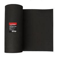 CASOMAN Professional Tool Box Liner and Drawer Liner - 16 inch(wide) x 16 feet (long), Non-Slip, Black, 3mm Thickness (1/8" thickness)