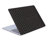 Skin Decal Compatible with MacBook Pro, Full Body Protection, 3M Material, Easy Removal and Anti-Scratch Laptop Vinyl Skin Hypebeast Inspired (Pro 13" Touch Bar, Black Goyard)