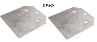 Replacement Blades for 4-in Wide THINSET REMOVAL BIT, Floor Scraper, SDS Plus (Set of 2 Blades)